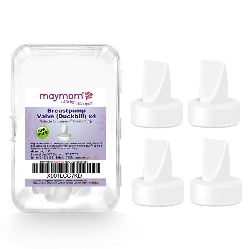 (image for) Maymom Pump Valve for Lansinoh Breast Pumps Signature Pro/Smartpump/Manual Breast Pumps. Replace Lansinoh Pump Valves.